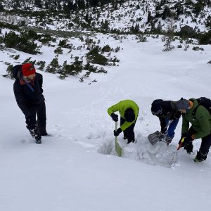 Snehový profil a jeho príprava